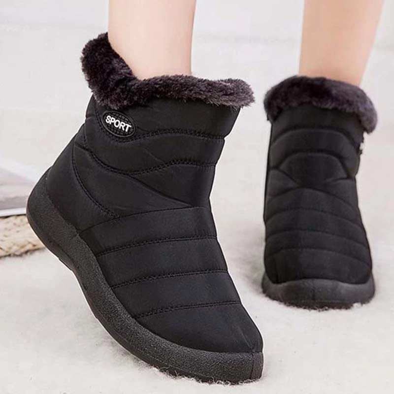 ladies fashion waterproof boots