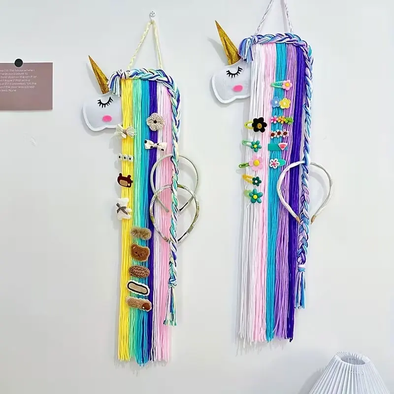 Unicorn Hair Clip & Headband Organizer - Charming Room Decor & Perfect Gift Idea