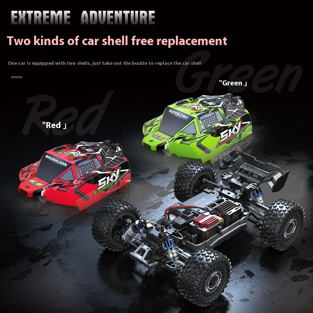 Kf13 High-speed Remote Control Car Cross-country Climbing Brushless High-speed Remote Control Car Model Toy 5