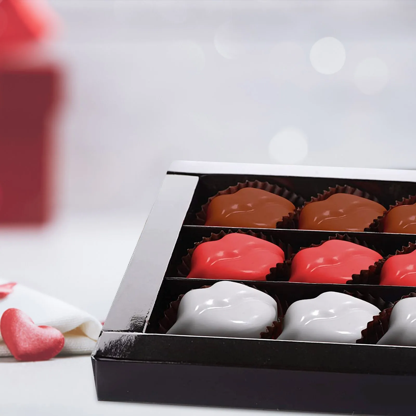 

Food Grade Valentine's Day supplies red lips Silicone Cake Mold Cookie Mold DIY Baking Pan Mould Kitchen Bakeware Accessories
