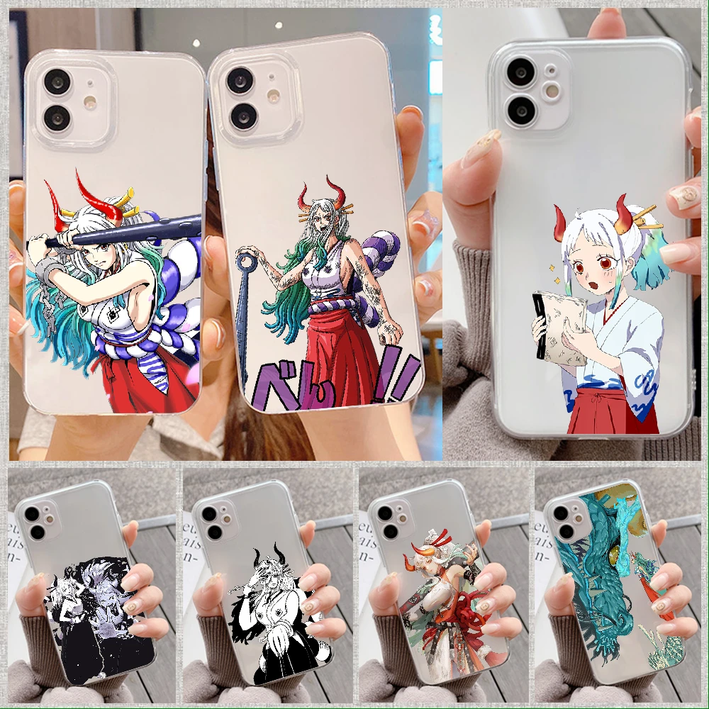 Yamato One Piece Anime Phone Case For Iphone Se 6 6s 7 8 11 12 13 Mini Plus X Xs Xr Pro Max Transparent Luxury Cover Pretty Aliexpress