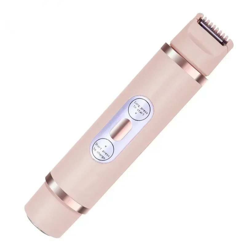 Dual-Head Electric Shaver Painless Women's Epilator Bikini Hair Removal Device Automatic Hair Trimmer Underarm Facial Lips Leg 5