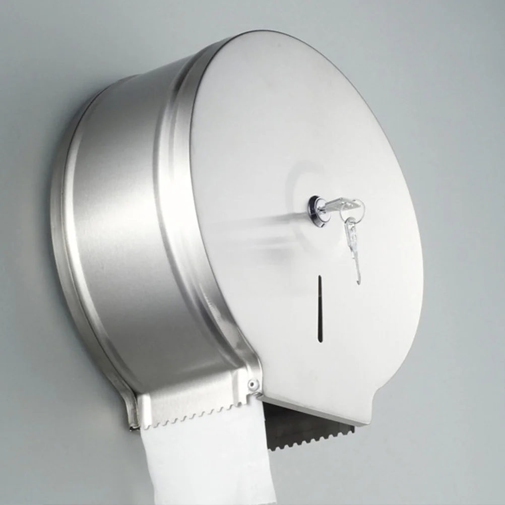 

Stainless Steel Jumbo Tissue Dispenser Jumbo Roll Metal Storage Rack Wall Mount Toilet Tissue Wall Mount Toilet