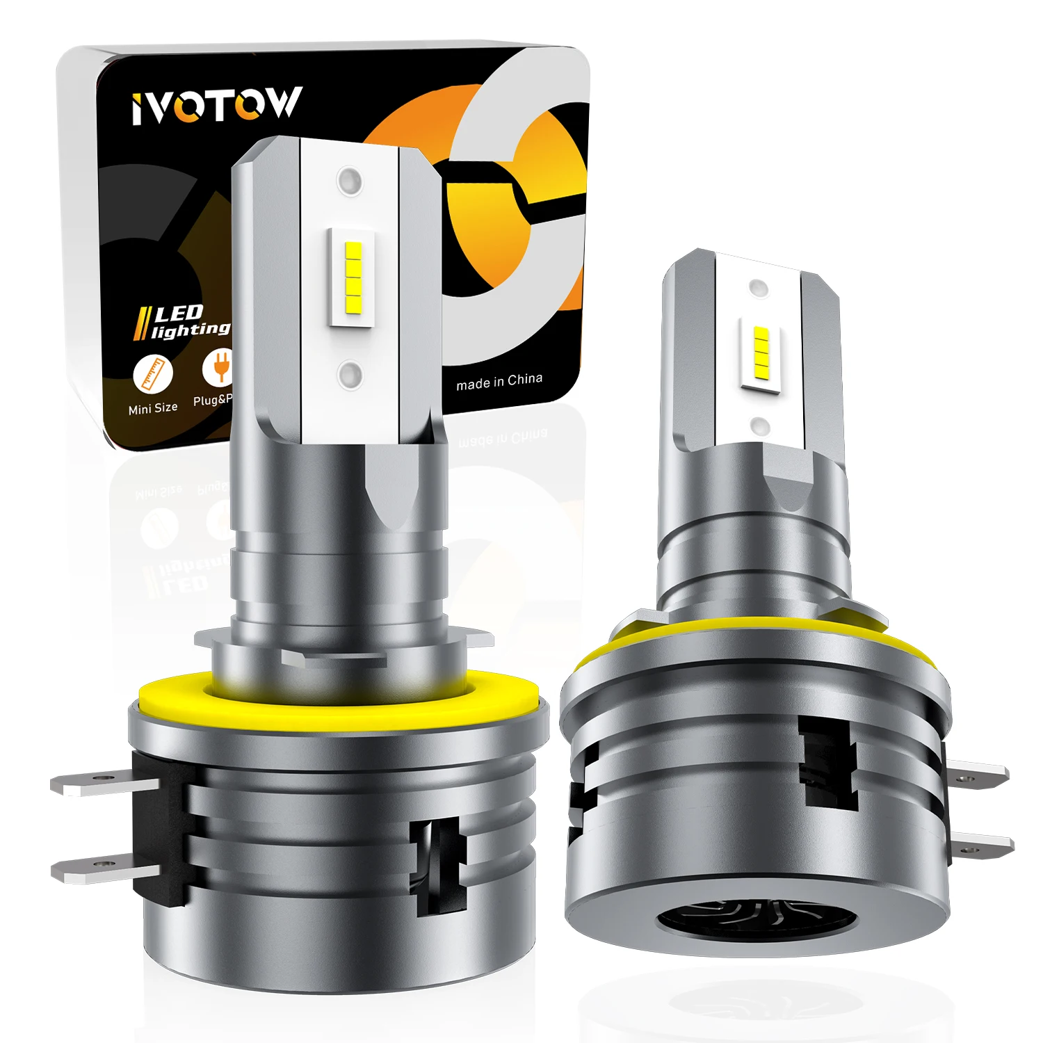 IVOTOW H11B LED Headlight Bulb Fit For Kia Rondo 2007 2008 2009 2010