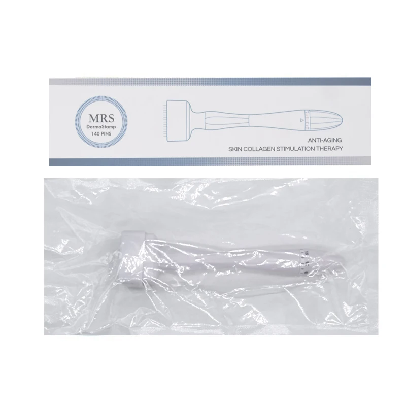 100 /140A Derma Stamp Roller Adjustable Needle Microneedle Derma Roller Microneedling Therapy Hair Growth Rolling System