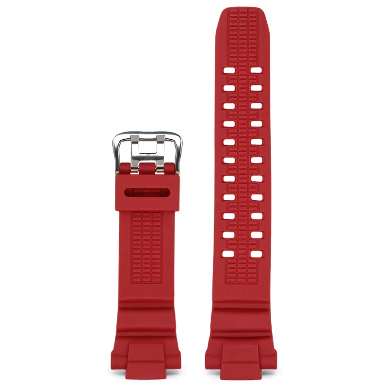 Sport Silicone Strap - Men's Rubber Bracelet Band Watch Accessory