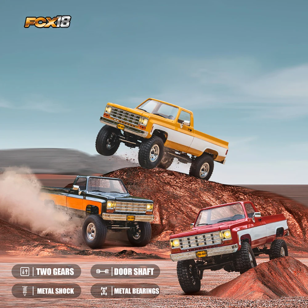 1/18 RC Car FCX18 K10 RC Electric Remote Control Model Car Rock Crawler Adults Children's Toys