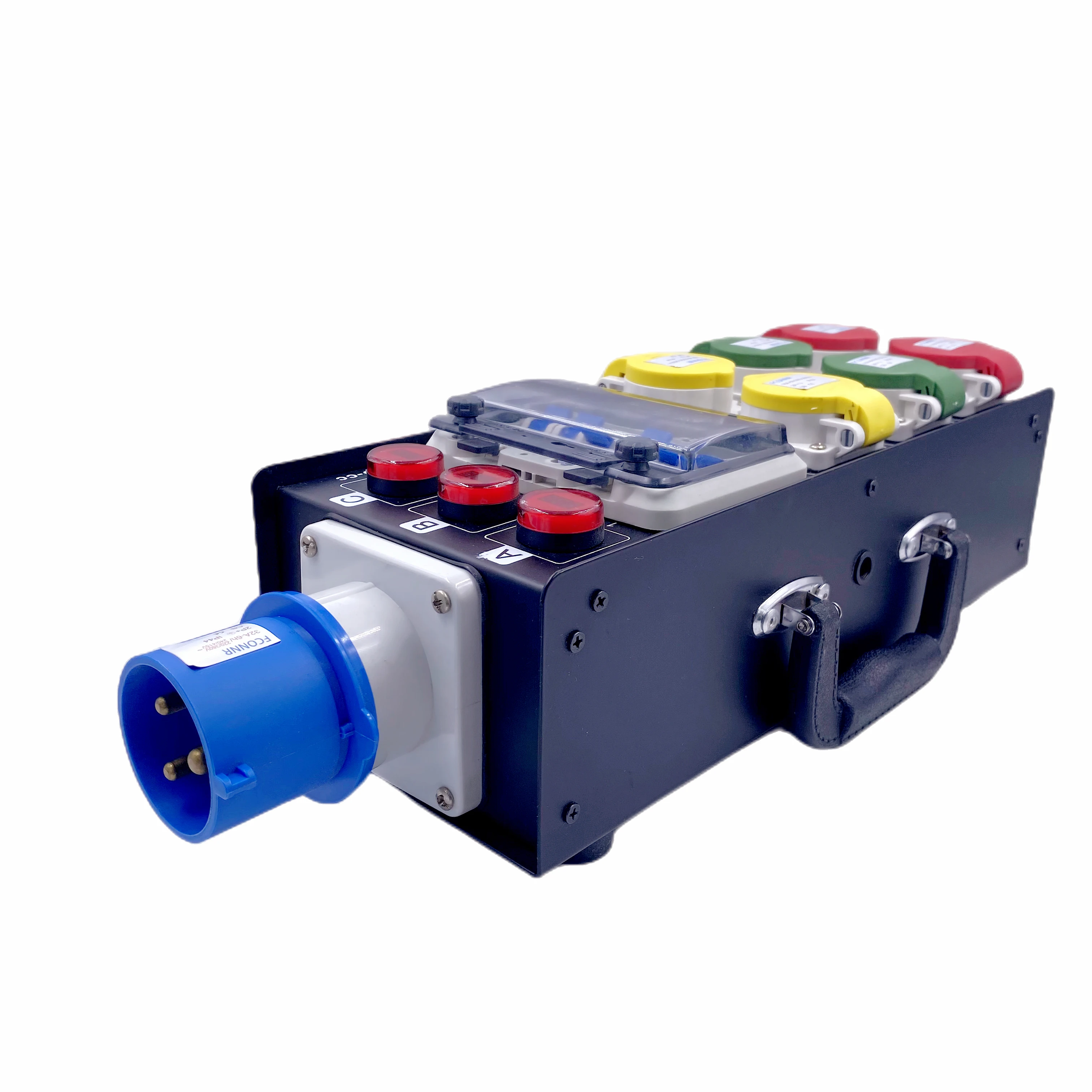 

32A 3P Input Portable Power Distribution Distro Box
