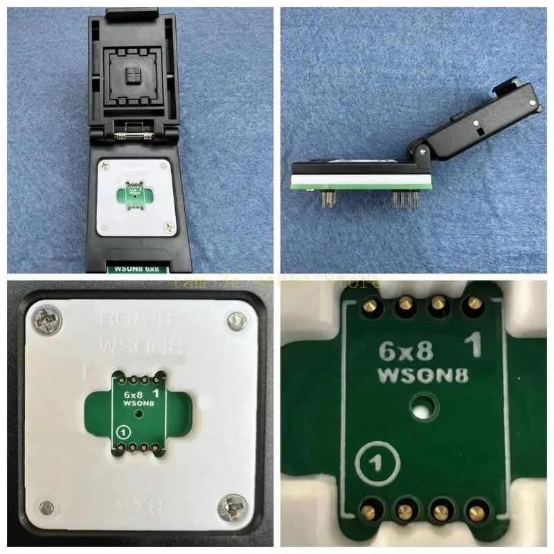 NOR 플래시 MLF8 MLP8 SON8 D0UA용 WSON8 어댑터 5X6mm 6X8mm