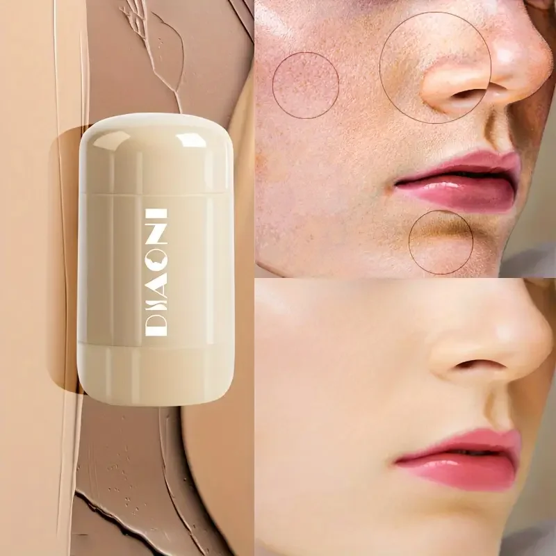 9 Color Concealer Stick Natural and Long-Lasting Base Repair Concealer Tear Groove Invisible Pore Foundation Stick Face Makeup