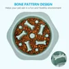 Slow Feeder Dog Bowls Slow Eating Pet Bowls Puzzle Anti-Gulping Interactive Bloat Durable Preventing Choking Healthy Dogs Bowl 2