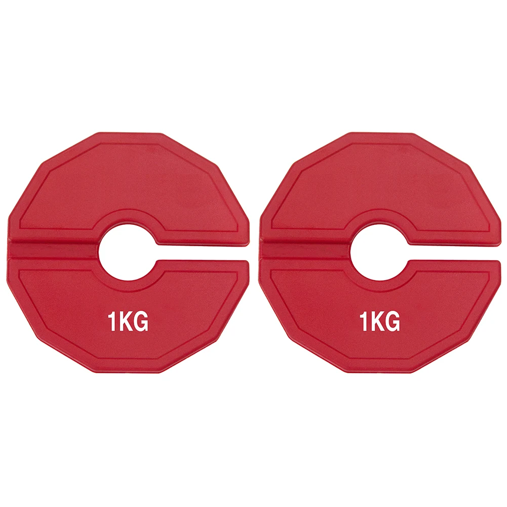 Steel Insert Weight Plates Non Slip Standard Weight Plates Multi-Function Barbell Free Plate Set Barbell Squat 2Pcs