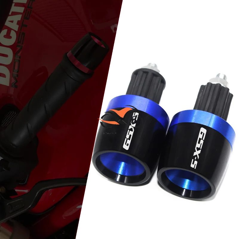 Manopole Per Manubrio Moto Tappo Per Manubrio Terminale Per Suzuki Gsx-S Gsxs 125 150 750 1000/F/Abs Gsx-S125 Gsx-S750 Gsx-S1000