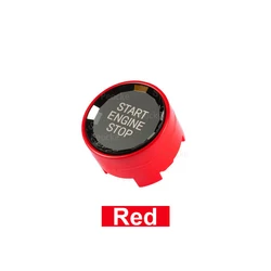 Crystal Style Car Start/Stop Engine Switch Button Cover (Red)