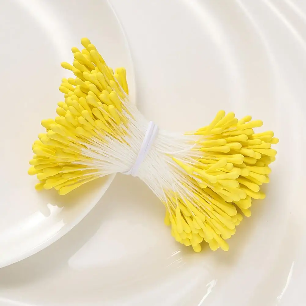 2mm Chenille-Stiele Künstliche Blumenstiele Mini-Zubehör DIY Hochzeit Blumendekoration 390 Stück Perlen-Dekoration für Zuhause und Partys Pi N9K4