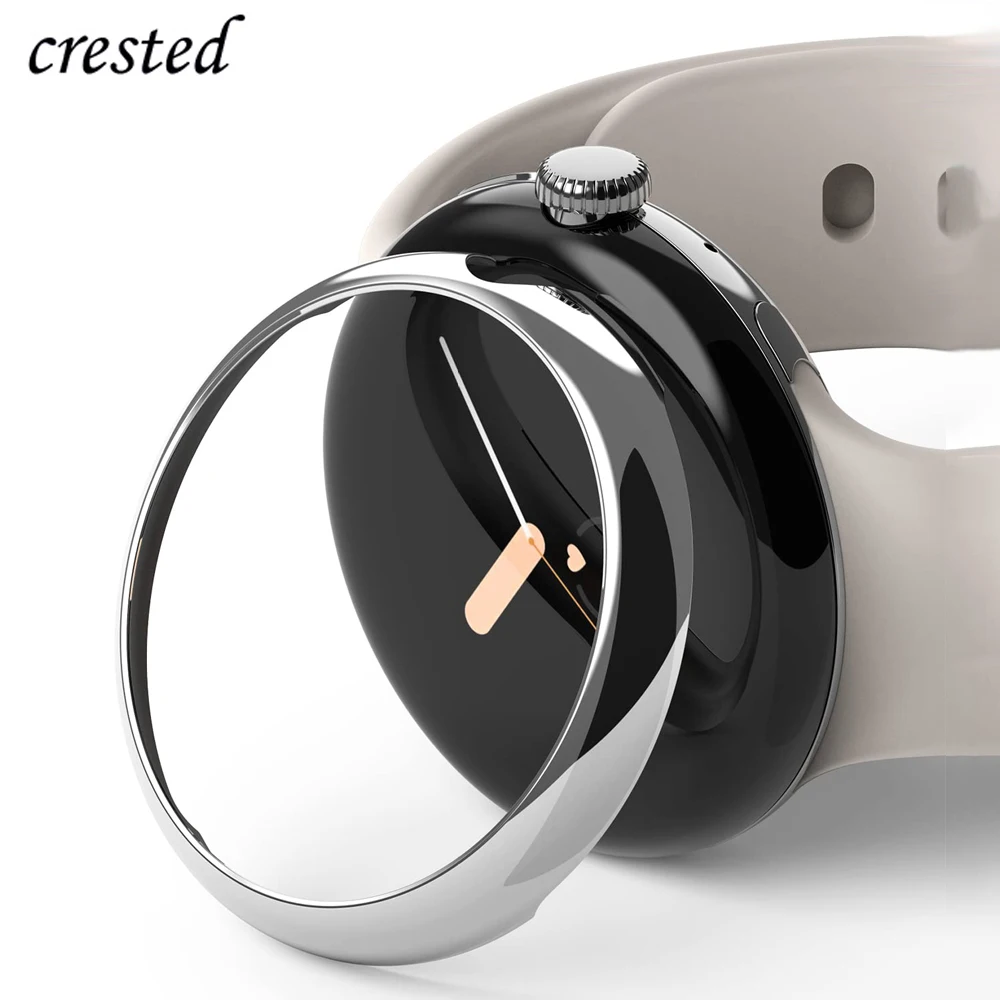 Screen Protector Case for Google Pixel Watch Strap smart watch Soft TPU