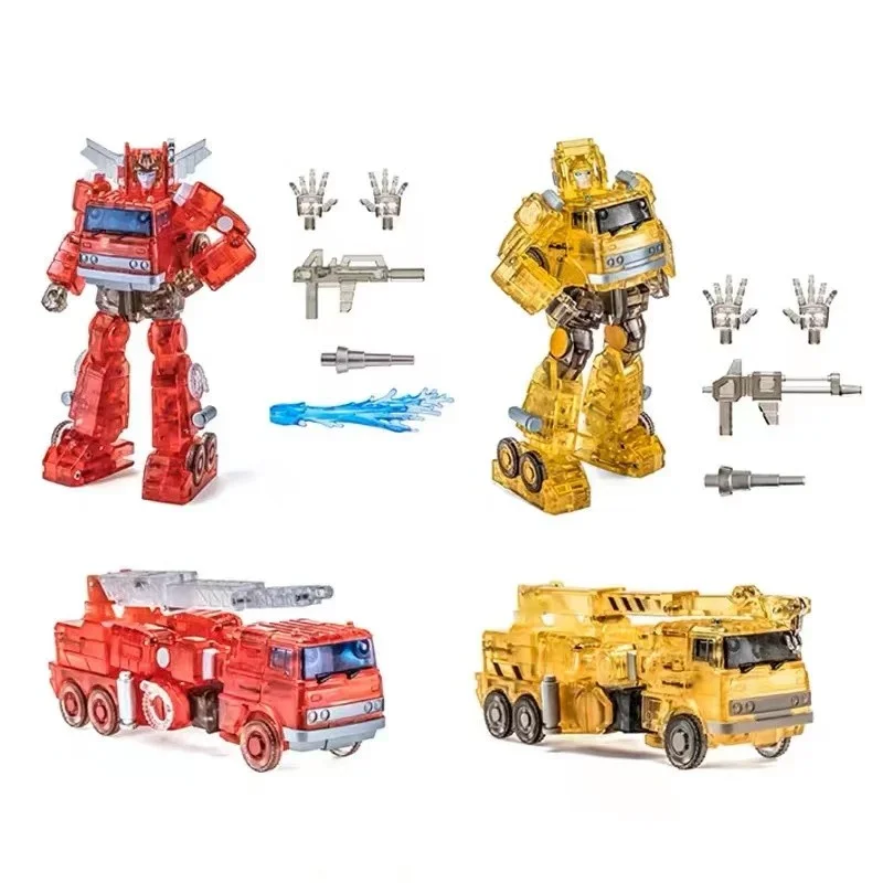Newage Transformation Na H46T Backdraft Inferno H47T Daedalus Grapple Trasparente G1 Action Robot Toys