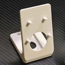 Enhanced Mouse Stand with Receiver Card Slot - Stable & Firm 3D Printed PLA Design (1pc)