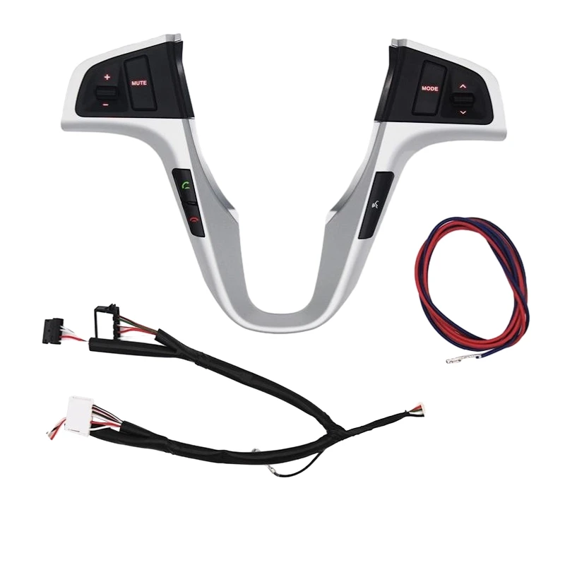 

Multifunction Steering Wheel Switch With Harness For Hyundai ACCENT Solaris Steering Wheel Button 96700-1R0304X