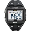 TPW Oversized Digital Watch Big Numbers Easy to Read 5ATM Water Resistant 1