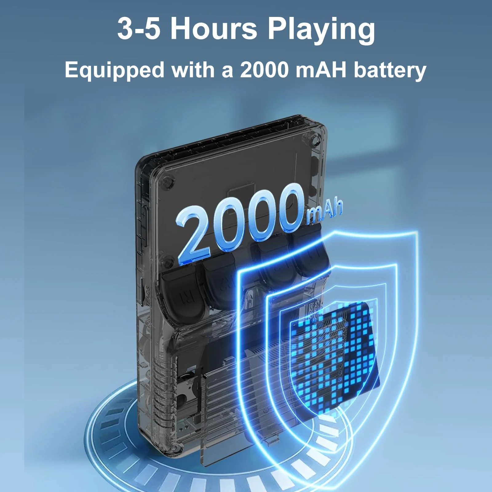 GAMINJA ANS02 Retro Handheld Gaming Machine 640*480 Screen Linux