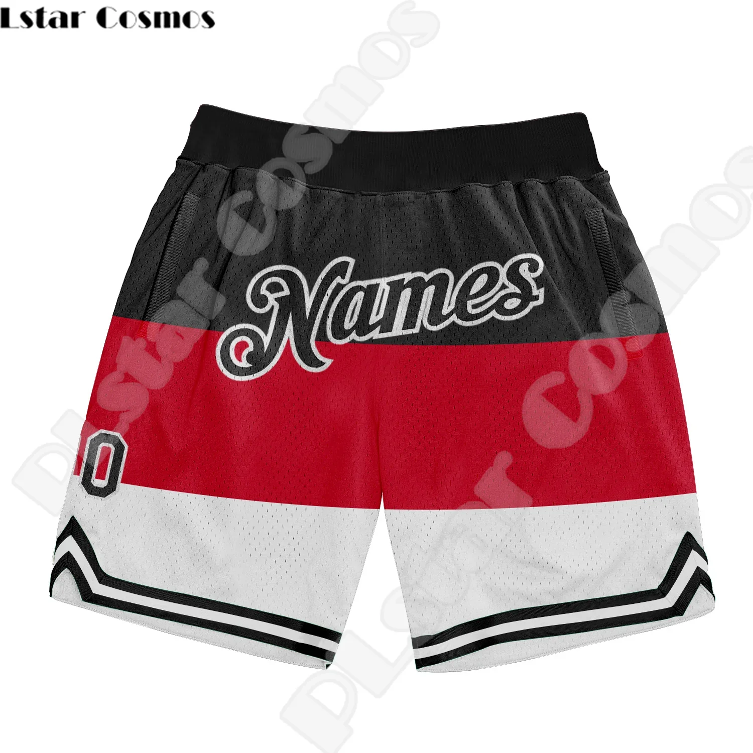 Custom Name DIY Logo Pattern Team Number Basketball Shorts Pants Retro Breathable Mesh 3DPrint Summer Harajuku Drop Shipping A3