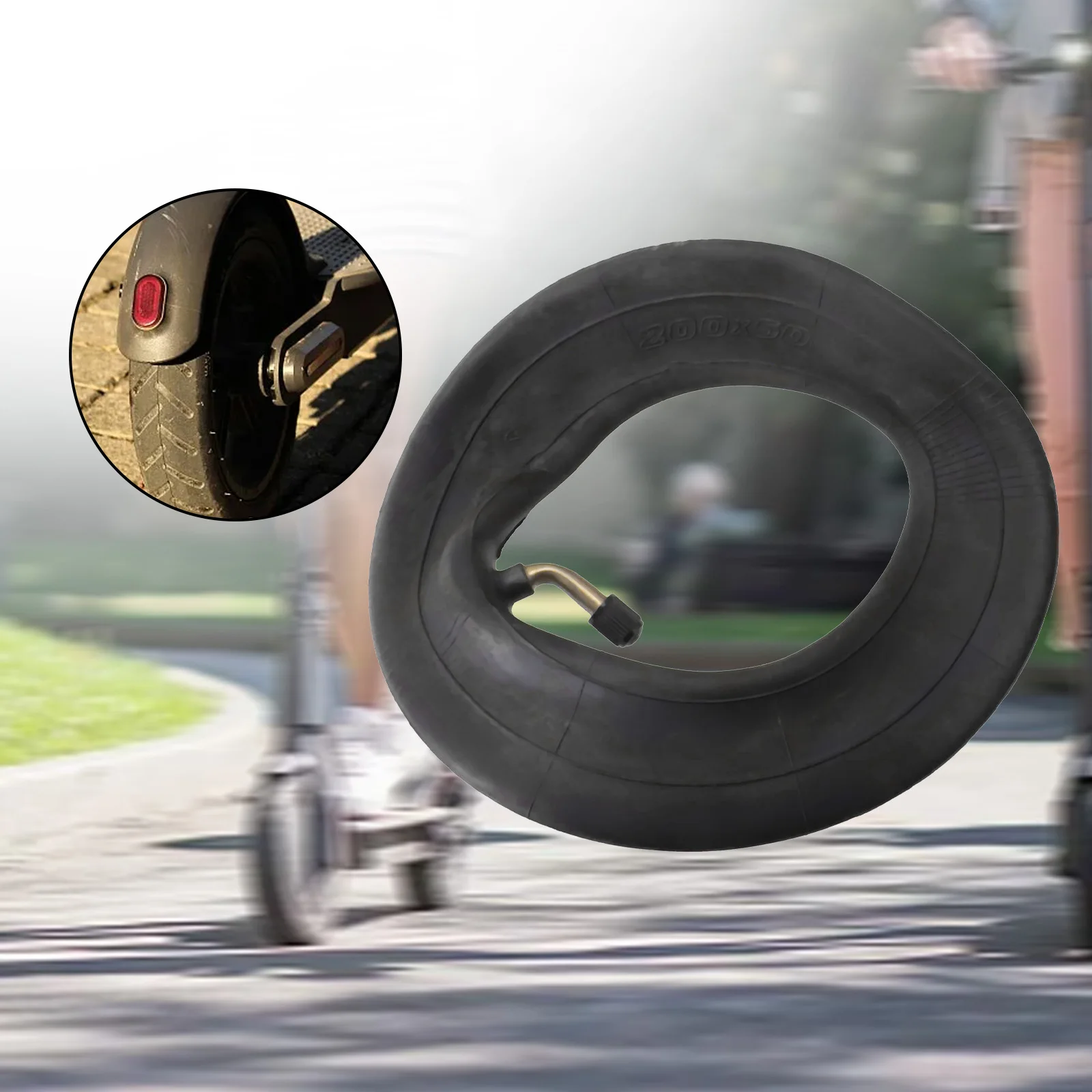 Camera D'Aria In Gomma Per E100 E150 E200 Espark Crazy Cart Scooter Parte Di Ricambio Scooter Elettrico Accessori Per Bici