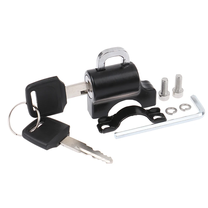 

Противоугонный замок для шлема, безопасный переносной замок 7/8 '22 мм для Руля Мотоцикла, аксессуары для шлема мотоцикла