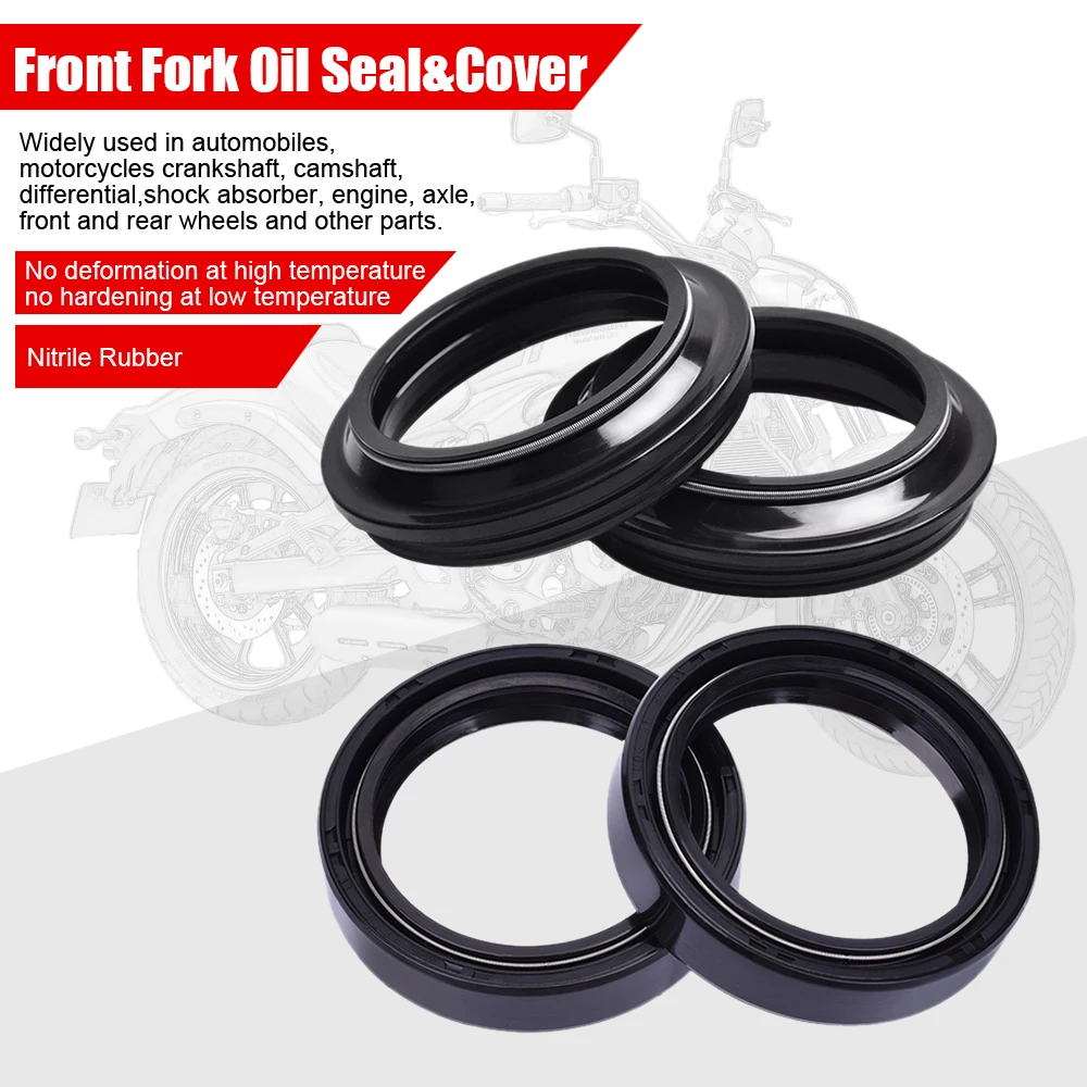 

41x53x11 41 53 11 41*53*11 Front Fork Damper Oil Seal & Dust Cover For HONDA HM DERAPAGE 50 COMP BAJA 50 RR 2013 BAJA50 2011-13