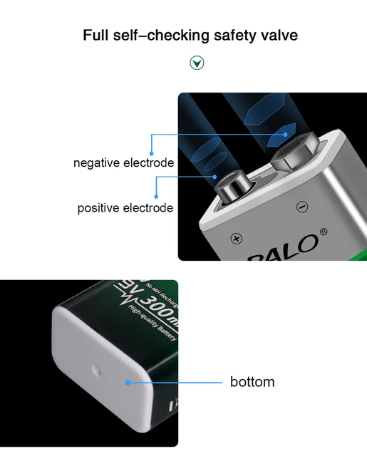 Rechargeable - 9 Volt (HR61) NiMH achêter - pilesAUDITIVES.nl