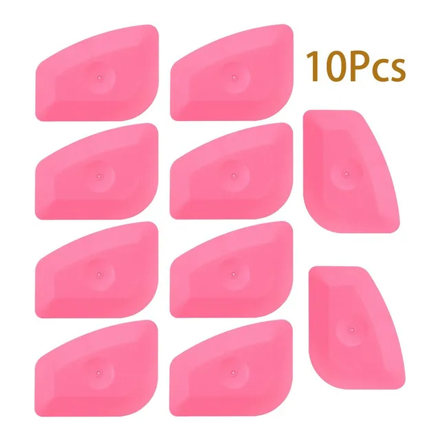 10Pcs Car Film Hard Squeegee Scraper Card: Solução Ideal para Aplicações de Películas e Adesivos 2 Car Film Hard Squeegee Scraper Card