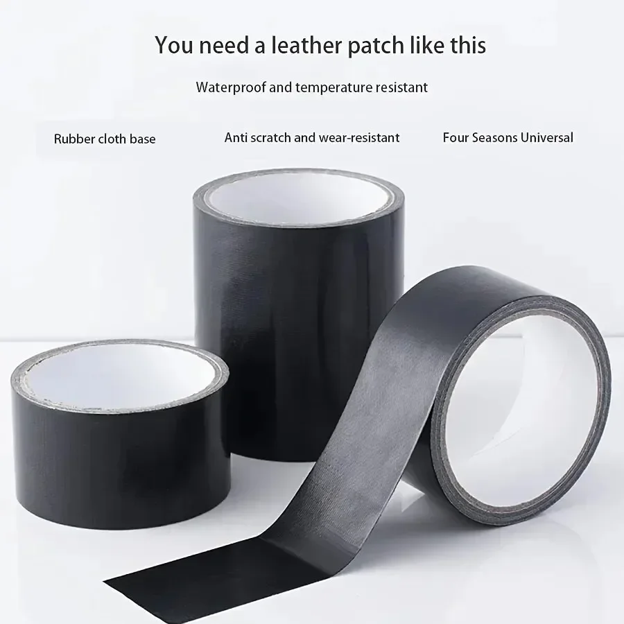 Waterproof Leather Repair Patch Tape for Outdoor Use,Ideal for Motorcycle Seat Cushion, Car Seat, Sofa Repair and Window Shading