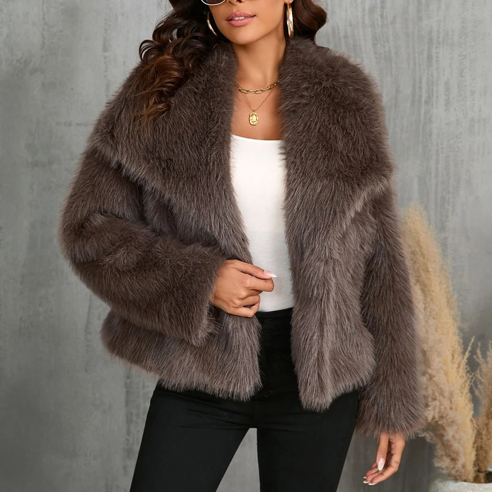 TWOTWINSTYLE Solid Temperament Jackets For Women Lapel Long Sleeve Patchwork Buttons Designer Coats Female Fashion Style Clothes 4