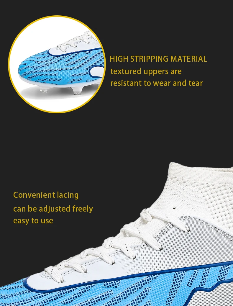 Fotballsko for menn, Society Fotballsko, Gress, Sklisikre, Futsal, Lange Pigger, Ankeltreningssko, Barn, Sport_voghion.com