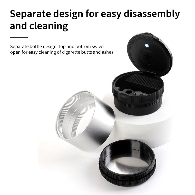 Car Cigarette Ashtray Cup Holder Cigar Ash Tray Container For Volkswagen VW Tiguan Jetta Polo Golf Passat Scirocco T-ROC Touareg