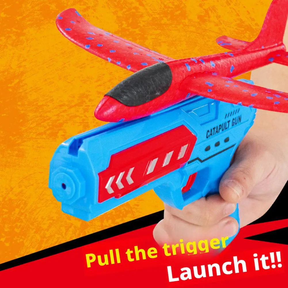 Fliegendes Spielzeug Kindergeschenke Kinder-Wurfflugzeug-Spielzeug Schaumstoff-Flugzeug-Gleiter Eltern-Kind-Outdoor-Spiele Schaumstoff-Schießspielzeug – Detail 9