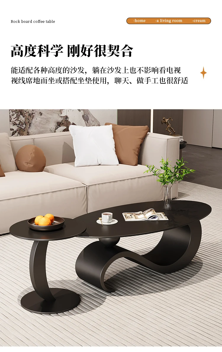 Cheap Modern Coffee Table Industrial Luxury Designer Minimalist Coffee Table Aesthetic Standing Wood Couchtisch Home Furniture