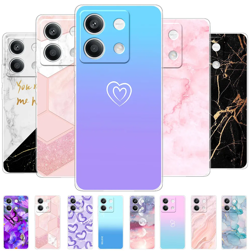 Xiaomi Redmi Note 13 Pro 5G Funda Gel Tpu Silicona dibujo Madera