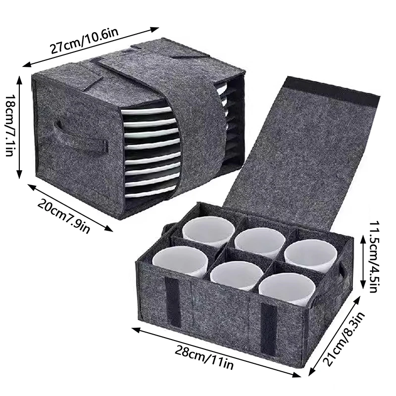 Kitchen Storage Bag Glass Cup Rack Cooking Plate Soup Spoon Case Dish Fabric Holder Travel Kitchen Accessories Shelf Organizer 6