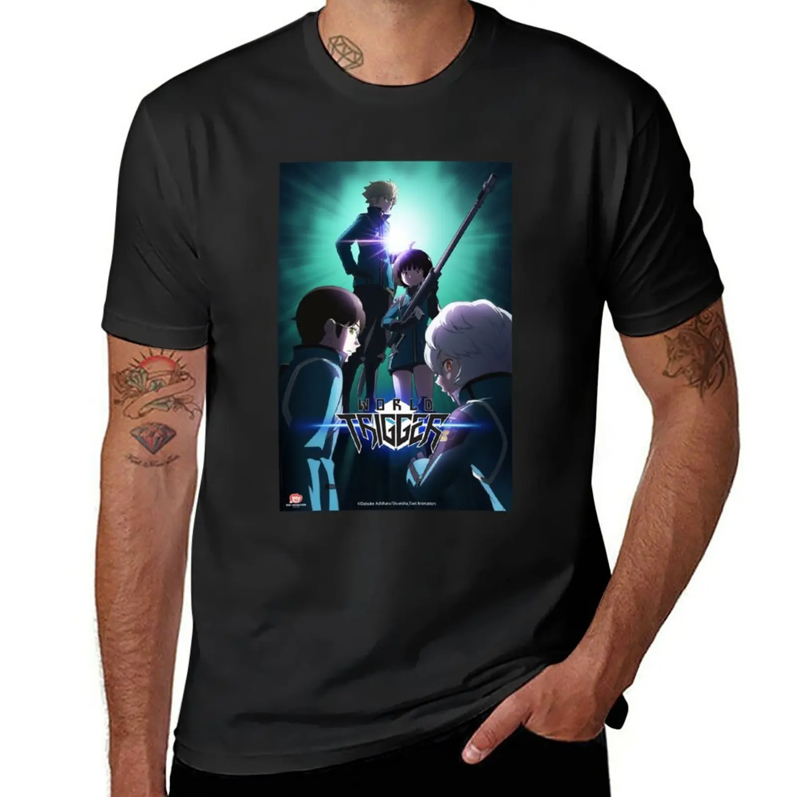 

New World Trigger Anime T-Shirt hippie clothes t shirt man quick drying t-shirt sublime t shirt clothes for men