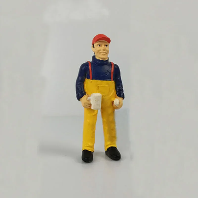 Statue Statuette Capitaine Marin / Pêcheur Breton avec pipe