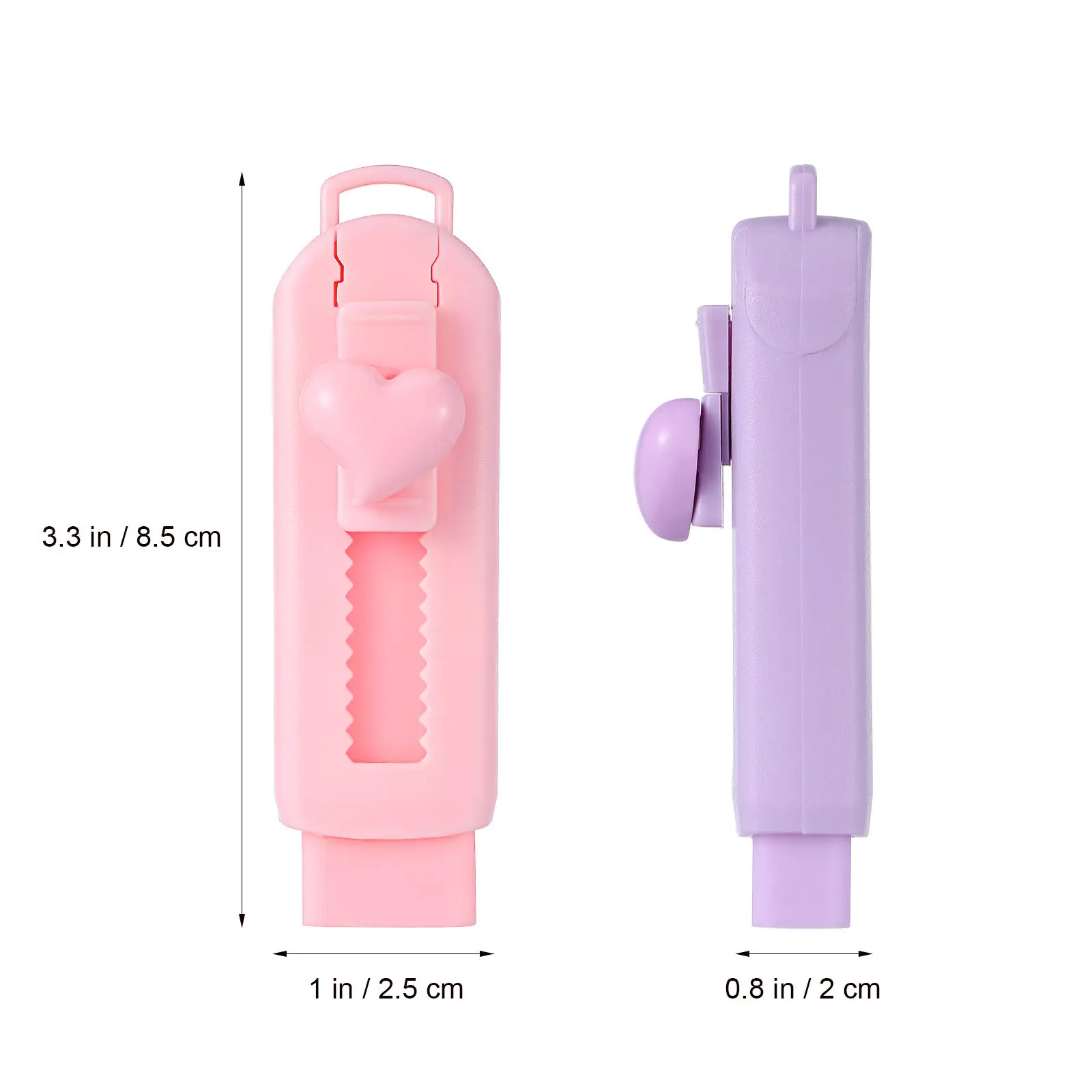 커버가 있는 5개입 접이식 지우개, 빠르고 얼룩 없이 지워지는 편안한 그립감의 컴팩트 연필 지우개, 대량 교실용 문구류
