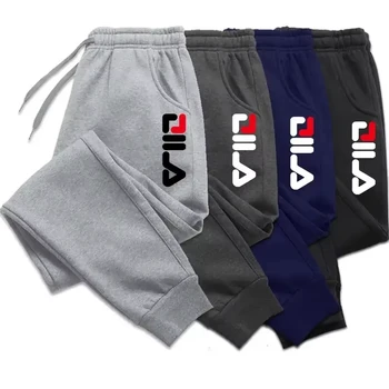 Autumn/ Winter Men's Joggers Drawstring Fleece Sweatpants 1