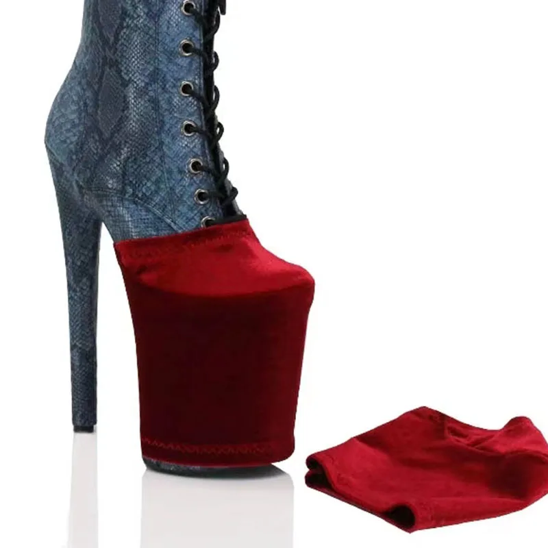 Shoe Covers Pole Dance High Heel Sandal Boots Single