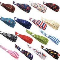 5Pc/lot Baby Anti-Drop Hanger Belt Holder Toys Stroller Strap Fixed Car Pacifier Chain