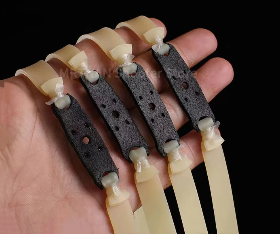 2MM Leistungsstarke Elastische Gummi Flache Elastische Band Für Slingshot-katapult Latex Band Ersatz Zubehör Outdoor Jagd Werkzeuge – Detail 2