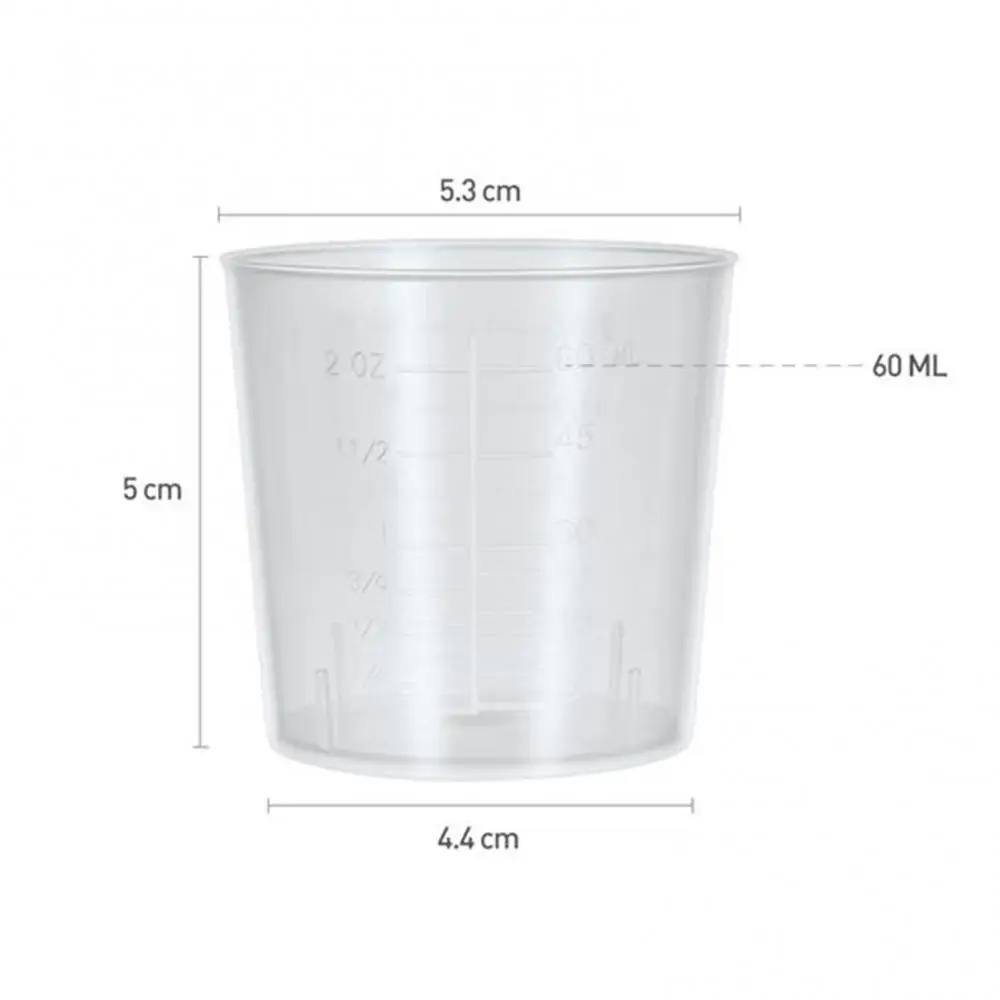 60ml plastic measuring cup
