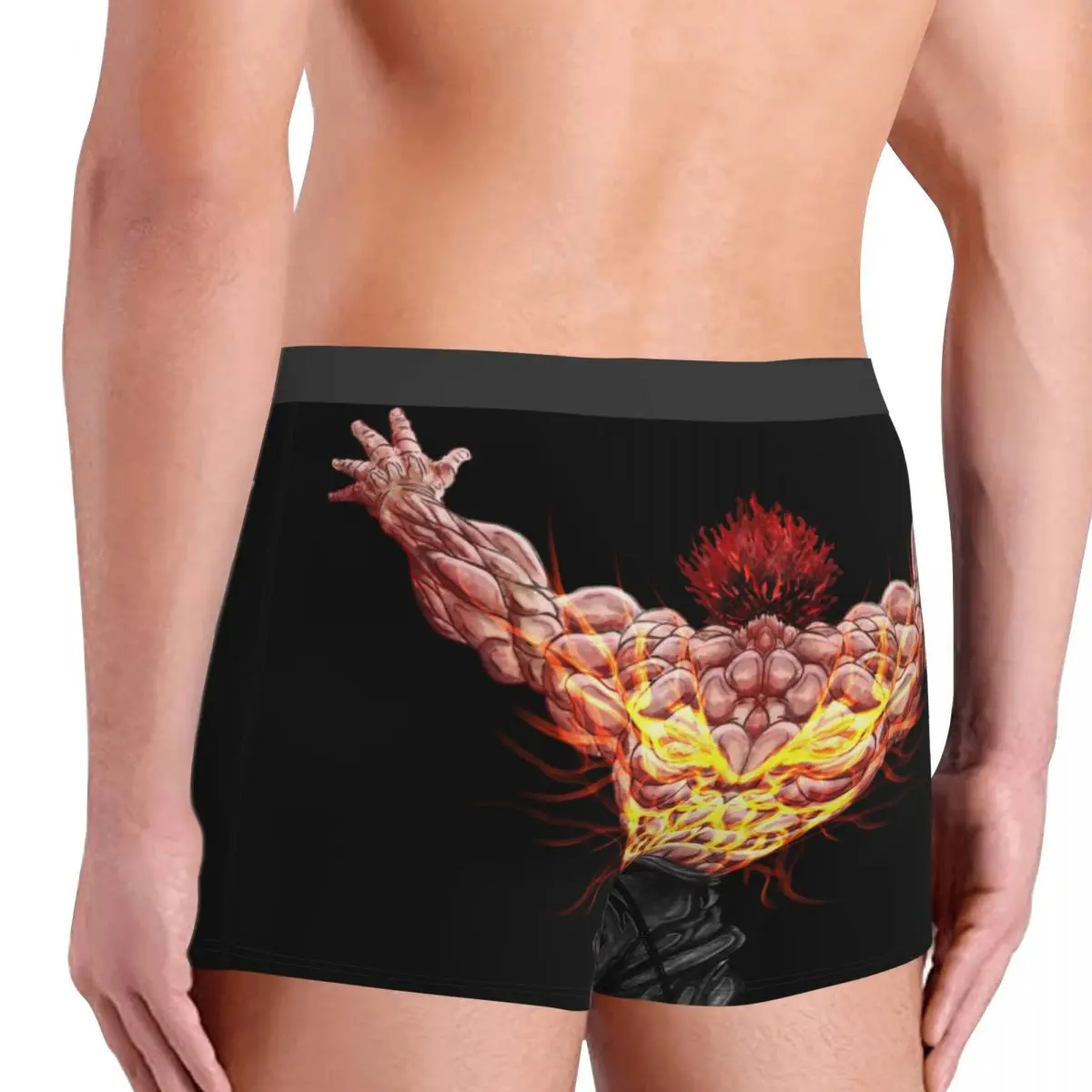 Baki hanma yujiro luta mangá personagens cuecas de algodão cuecas  masculinas cuecas estampadas shorts boxer briefs - AliExpress