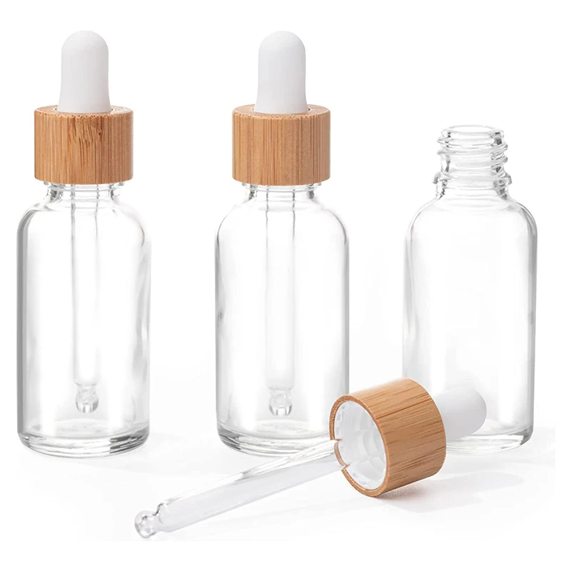 

Многоразовая и многоразовая косметическая упаковка 50 мл, 528 шт., бамбуковые стеклянные бутылки-капельницы для эфирного масла с магнитными крышками