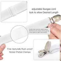 8/12 Clips Fixed Holde Bed Fastener Keeper Adjustable Sheet Fixing Strap for Sheets Mattress Covers Sofa Anti-slip Holder 6